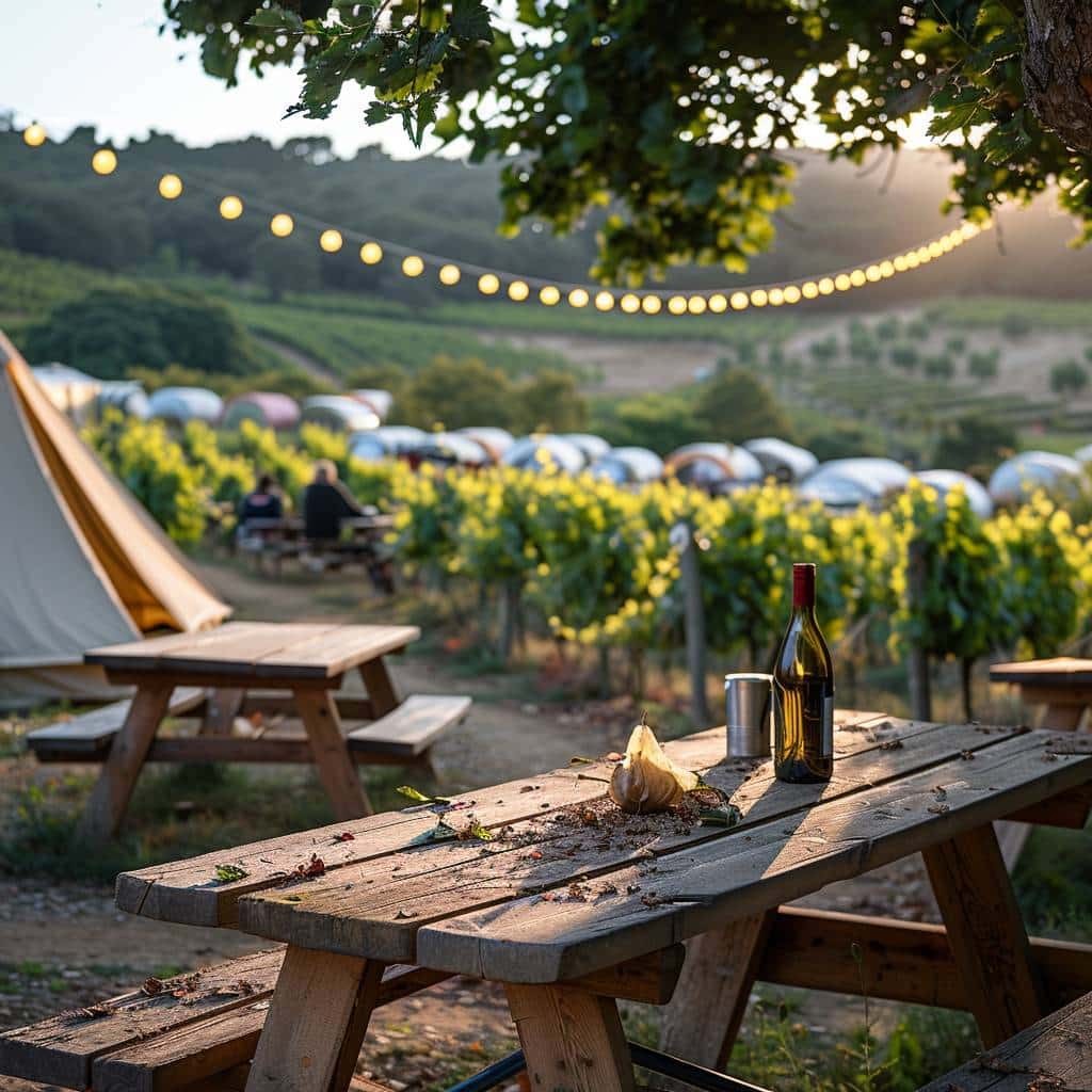 Camping à Bordeaux : Les Vignobles à Proximité des Campings