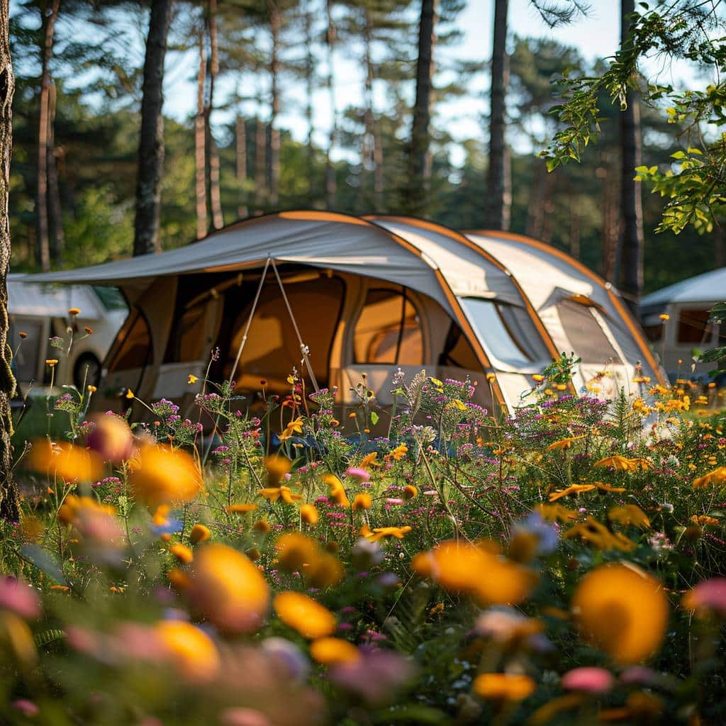 Camping du domaine de Kerlann en Bretagne