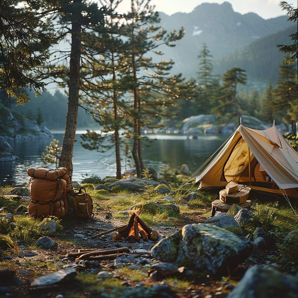 Les bienfaits physiques du camping