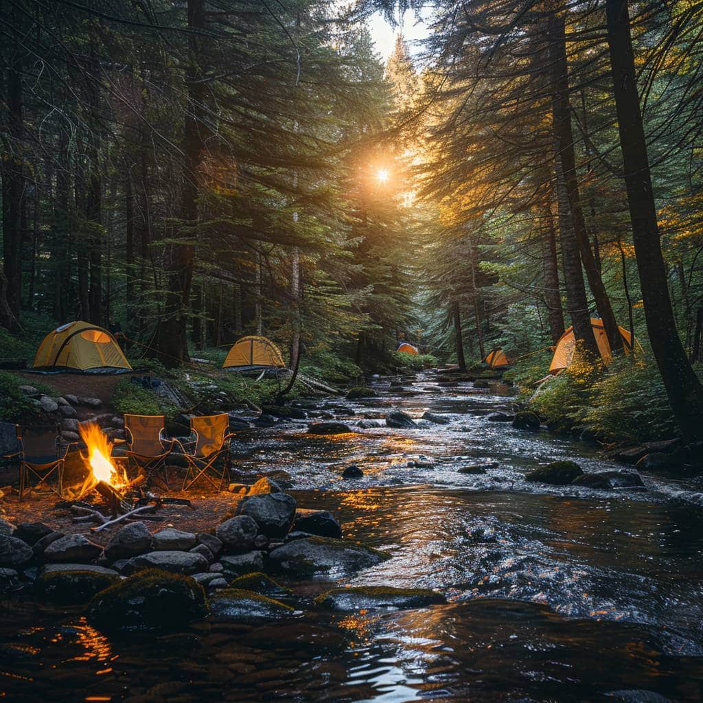 Les meilleures régions pour un camping pas cher